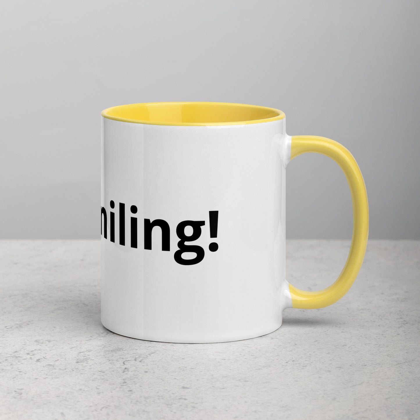 Mug with Color Inside